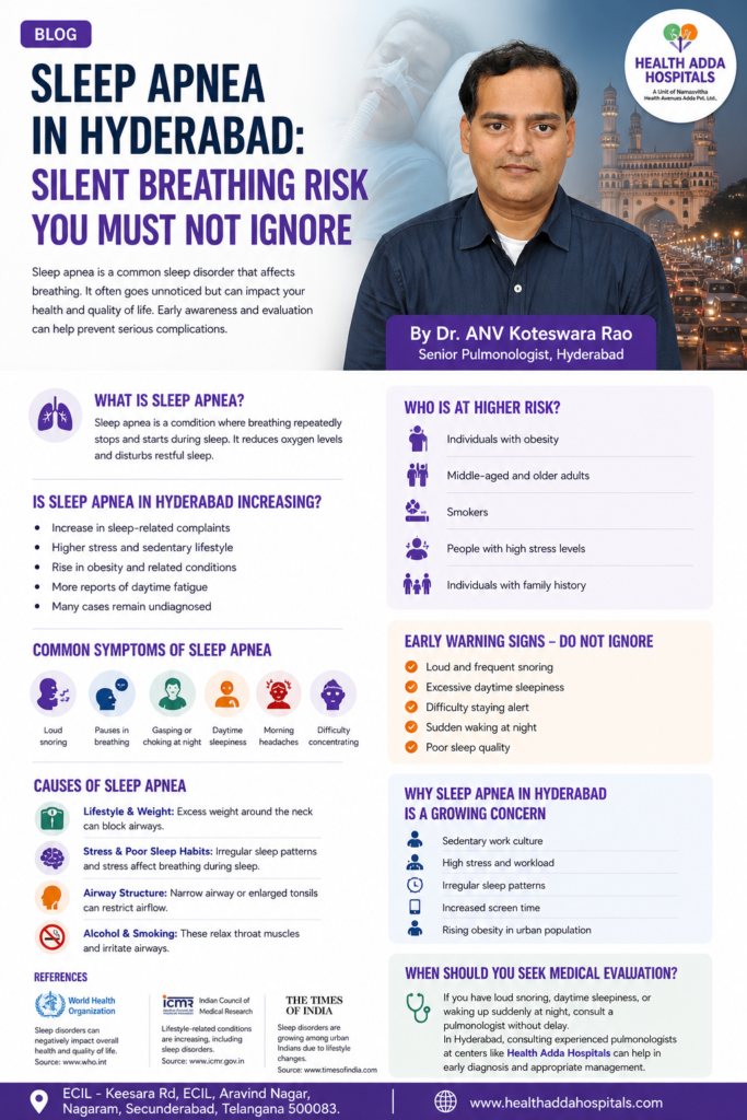 Health Adda Hospitals, Sleep Apnea