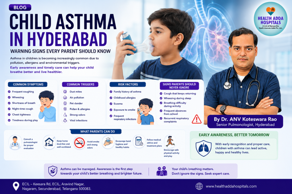 Child Asthma in Hyderabad: Warning Signs Every Parent Should Know