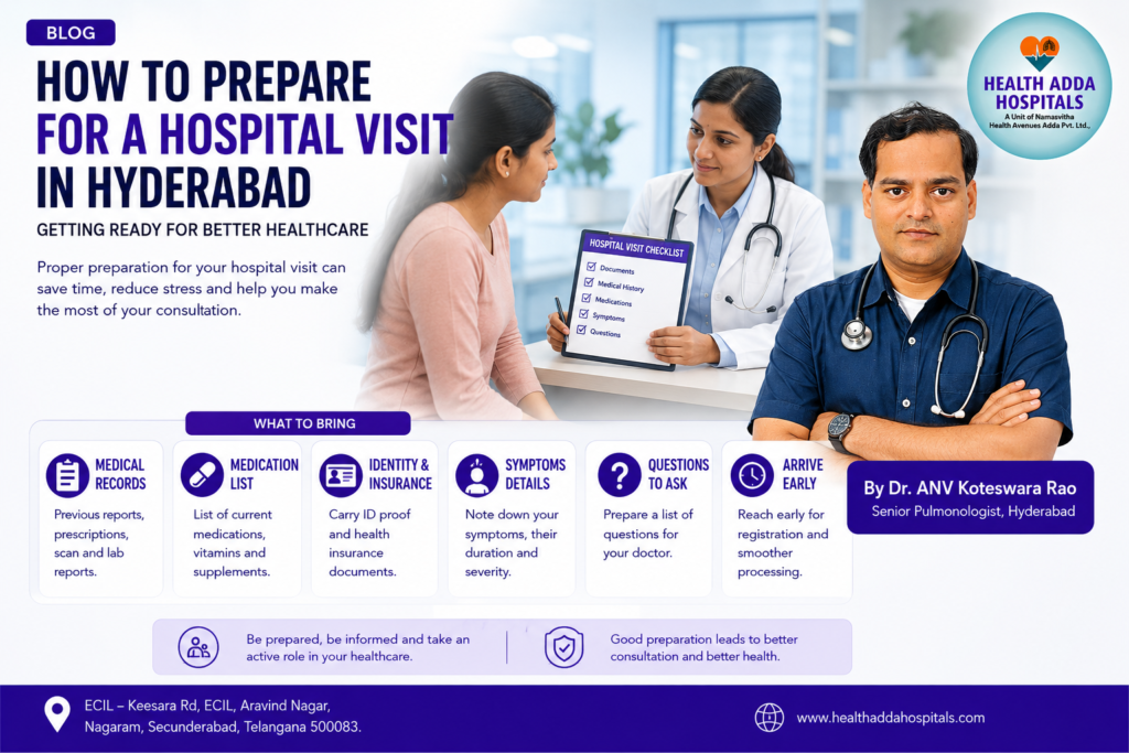 Many patients arrive at hospitals without important documents or information. As a result, consultations may become less effective.